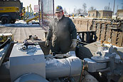 Worker At Lock 8